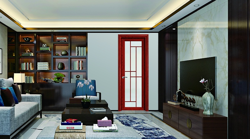 銀弧平開門 新櫻桃