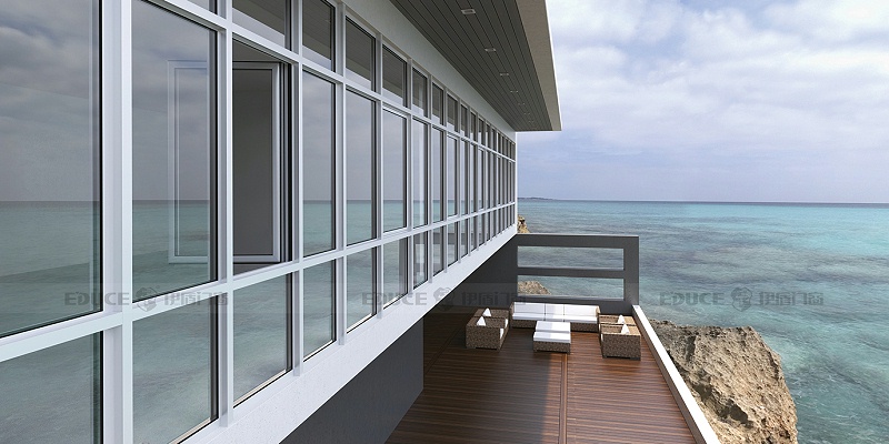 伊盾系統(tǒng)窗是如何實(shí)現(xiàn)隔音隔熱的？看看你就知道了！柏林時(shí)光平開窗-110mm 效果圖